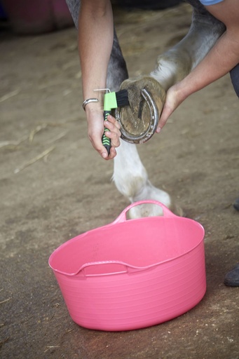 Red  Gorilla -  Tubs & Recycled Black Tubs - Small Shallow 15L Pink
