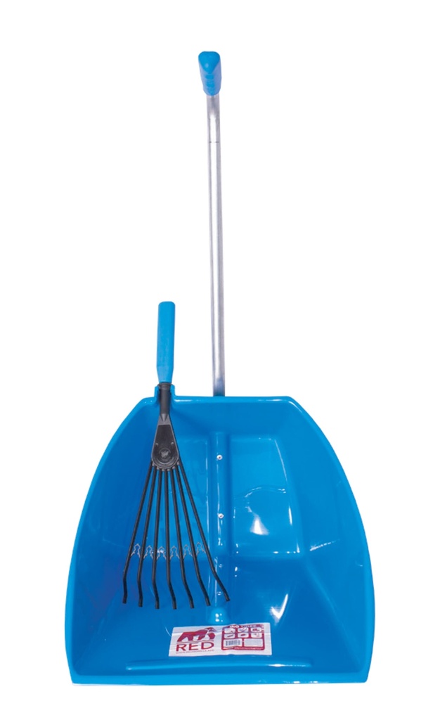 [TD900.BL] Red  Gorilla - Big Tidee & Short Plastic Rake - Blue (Big Tidee + Plastic Rake) Image 