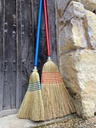 [SP.CORN.BL] Red  Gorilla - Corn Brooms - Standard (NEW 120CM HANDLE BLUE)   Image 