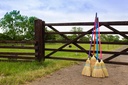 [SP.CORN.PK] Red  Gorilla - Corn Brooms - Standard (NEW 120CM HANDLE PINK) Image 