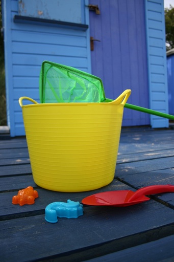 Red  Gorilla - Gorilla Tubs & Recycled Black Tubs - 14L -Yellow 