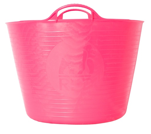 Red  Gorilla - Gorilla Tubs & Recycled Black Tubs - Large 38L -Pink