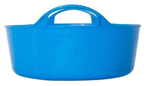 Red  Gorilla - Gorilla Tubs & Recycled Black Tubs - Mini Shallow 5L -Blue