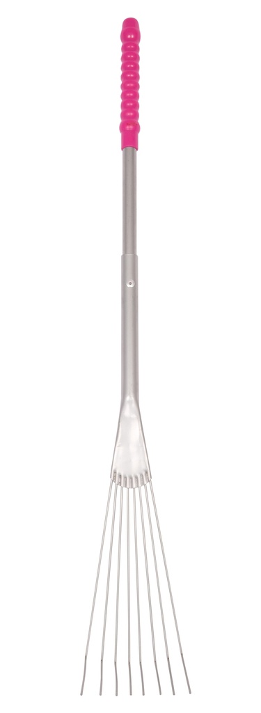[TD620.PK] Red  Gorilla - Long Metal Rake - Pink (Big Tidee Long Rake Only) Image 