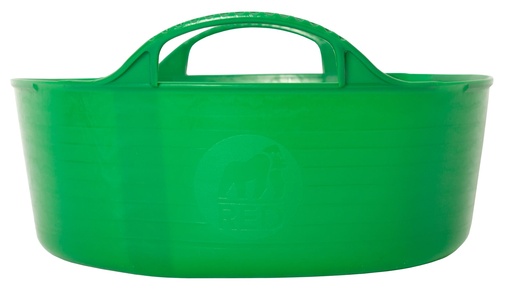 Red  Gorilla - Gorilla Tubs & Recycled Black Tubs - Mini Shallow 5L -Green