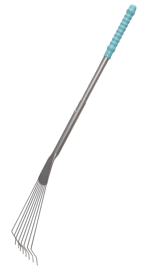[TD620.SK.BL] Red  Gorilla - Long Metal Rake - Sky Blue (Big Tidee Long Rake Only) Image 