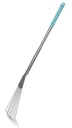 [TD620.SK.BL] Red  Gorilla - Long Metal Rake - Sky Blue (Big Tidee Long Rake Only) Image 
