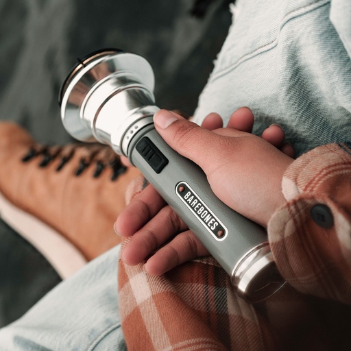 Vintage Flashlight White