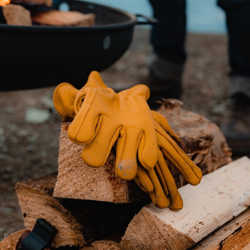 [GDN-020] Classic Work Glove Olive Image 