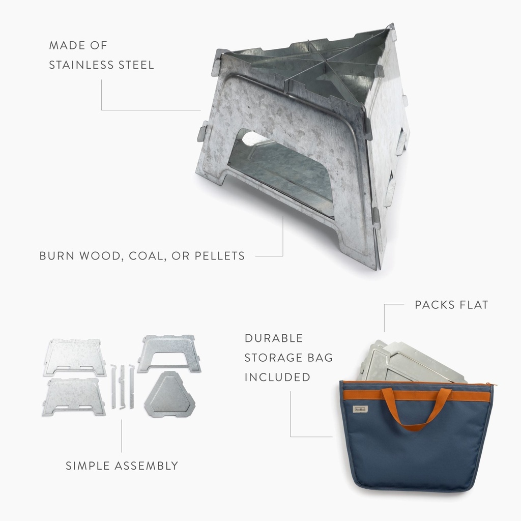 [04-0001] Portable Camp Stove Image 