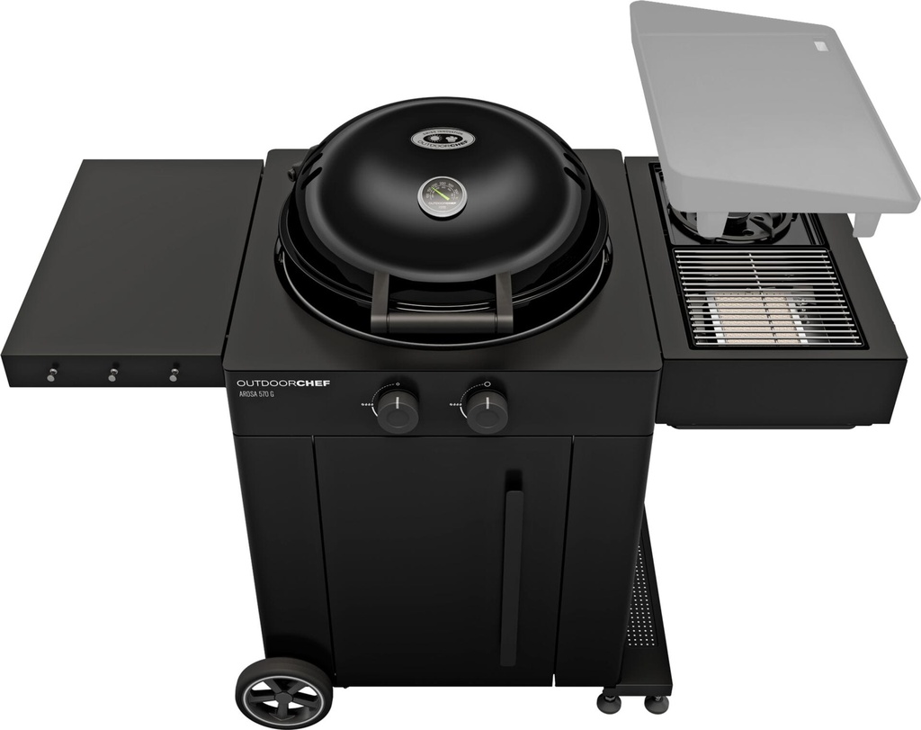 [18.128.80] OutdoorChef - AROSA 570 G EVO PLUS BLACK 30MBAR Image 