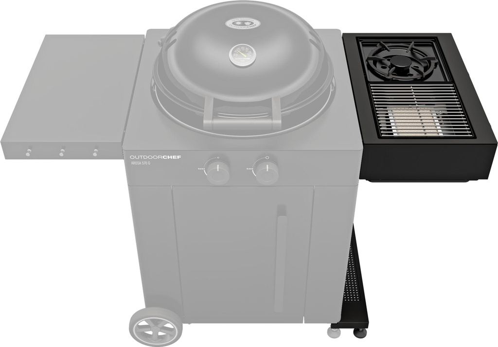 [18.215.06] OutdoorChef - BLAZING/COOKING ZONE BLACK 30MBAR Image 