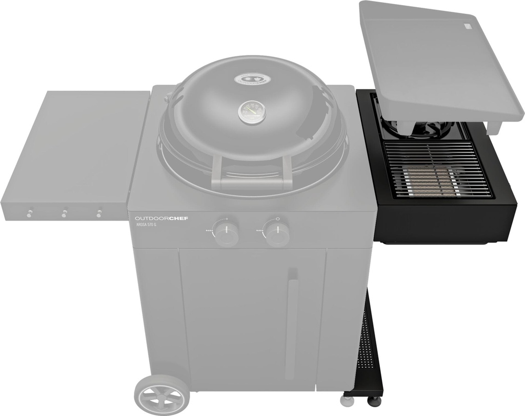 [18.215.06] OutdoorChef - BLAZING/COOKING ZONE BLACK 30MBAR Image 