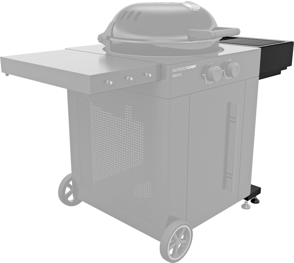 [18.215.06] OutdoorChef - BLAZING/COOKING ZONE BLACK 30MBAR Image 