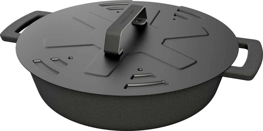 [14.491.51] OutdoorChef - CARBON STEEL LID 4 IN 1 Image 