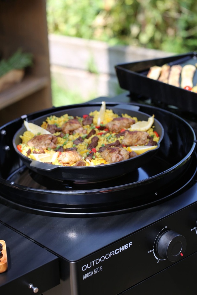 [14.491.50] OutdoorChef - CAST IRON PAN 28CM Image 