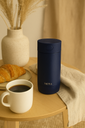Moya "Ripple" 240ml Travel Coffee Mug Navy