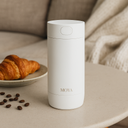 Moya "Surf" 350ml Travel Coffee Mug White