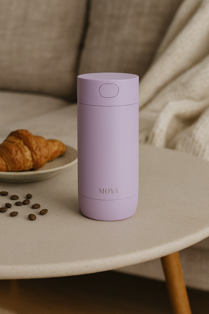 Moya "Surf" 350ml Travel Coffee Mug Lilac
