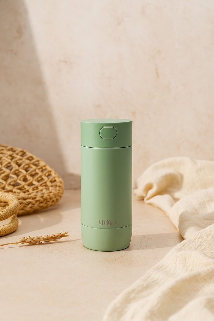 Moya "Surf" 350ml Travel Coffee Mug Green