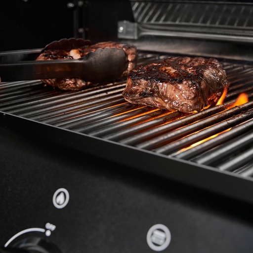 Burnhard Big EARL - 4-Burner Premium-Gas Grill - Black Edition 2025 with Cast Iron Grill Grate