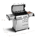 [945984] Burnhard Big EARL - 4-Burner Premium-Gas Grill 2025 with Stainless Steel with Cast Iron Grill Grate Image 