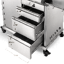 [945984] Burnhard Big EARL - 4-Burner Premium-Gas Grill 2025 with Stainless Steel with Cast Iron Grill Grate Image 