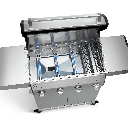 [945523] Burnhard Big FRED - 4-Burner Gas Grill Basic - Series 3 Stainless Steel with Cast Iron Grate Image 