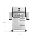 [946624] Burnhard EARL - 3-Burner Premium-Gas Grill Black Edition 2025 with Stainless Steel Grill Grate Image 