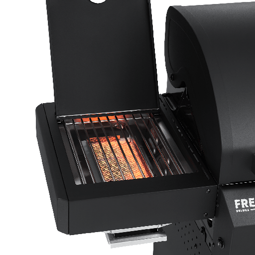 Burnhard FRED Jr. - 2-Burner Gas Grill Black Edition - Series 3 with Cast Iron Grate