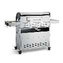 [945533] Burnhard Fat FRED - 6-Burner Gas Grill Deluxe Stainless Steel - Series 3 with Cast Iron Grate Image 