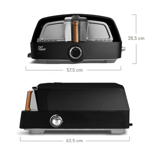 Burnhard Fat TONY Gas Pizza Oven