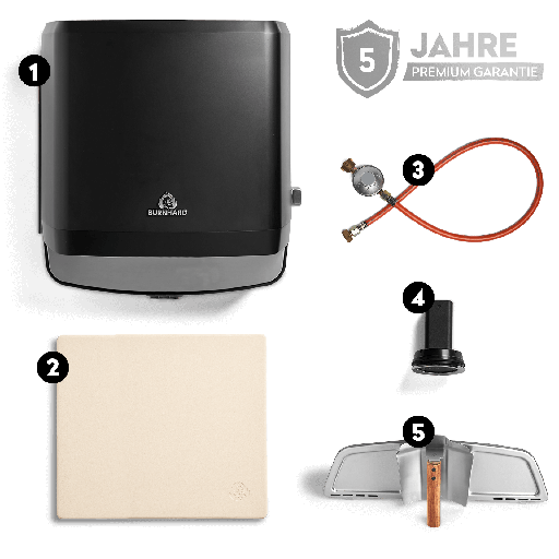 Burnhard Fat TONY Gas Pizza Oven