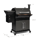 [945915] Burnhard Flint Pellet Smoker  Image 