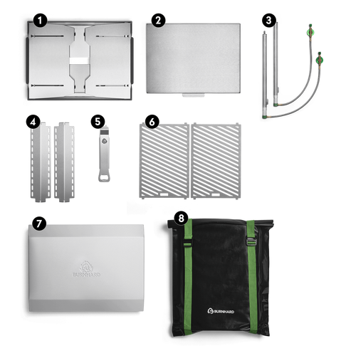 [945835] Burnhard JONES 2-Burner Image 