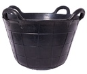[C3] Red  Gorilla - Tyre Rubber Baskets & Skips - Four Handled Image 