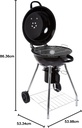 [12301721] Charbroil - Charbroil 18.5" Kettle Charcoal Grill Image 