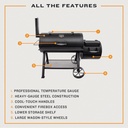 [13201747-50] Oklahoma Joe's Longhorn Offset Smoker Image 