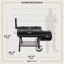 [13201747-50] Oklahoma Joe's Longhorn Offset Smoker Image 