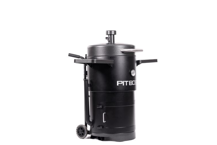 [10806] Pitboss - Champion Charcoal Barrel Smoker Image 