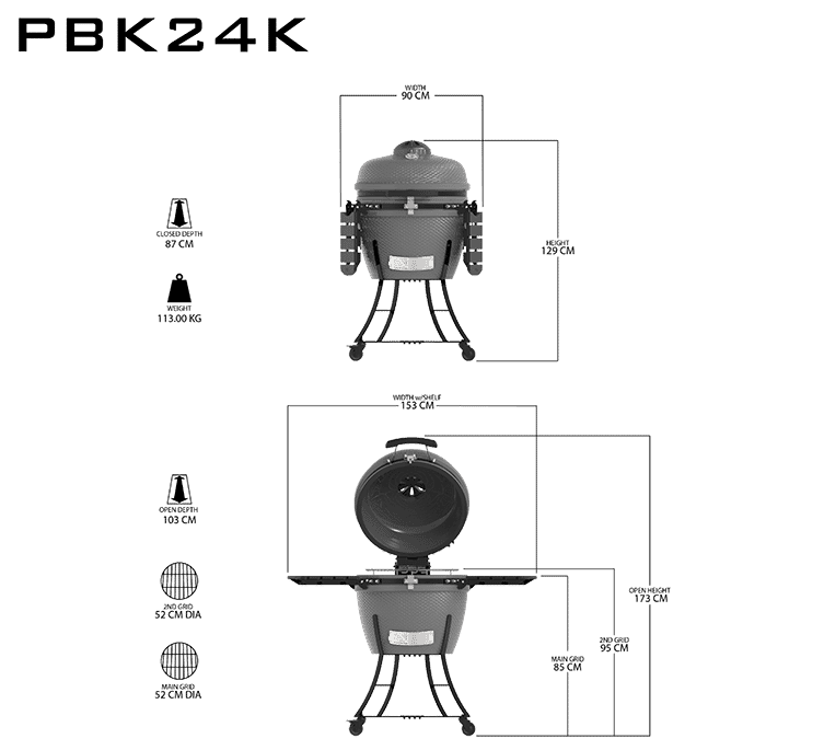 [10763] Pitboss - PBK24 - Grey Image 