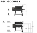 [10804] Pitboss - PRO 1600 Wifi Image 
