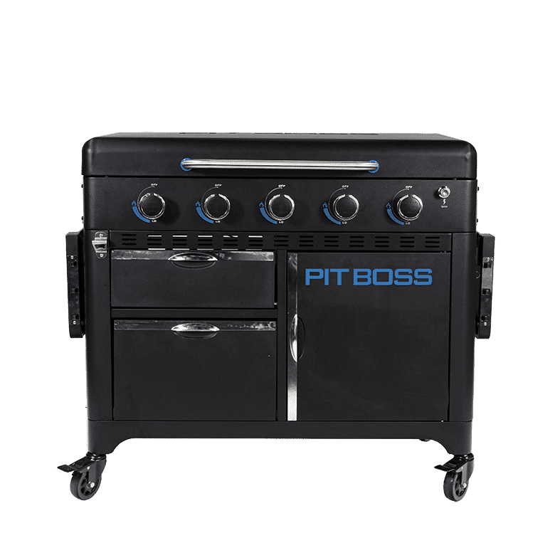 [10816] Pitboss - Ultimate Plancha:  5 Burner with Carbinet Image 