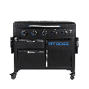 [10816] Pitboss - Ultimate Plancha:  5 Burner with Carbinet Image 