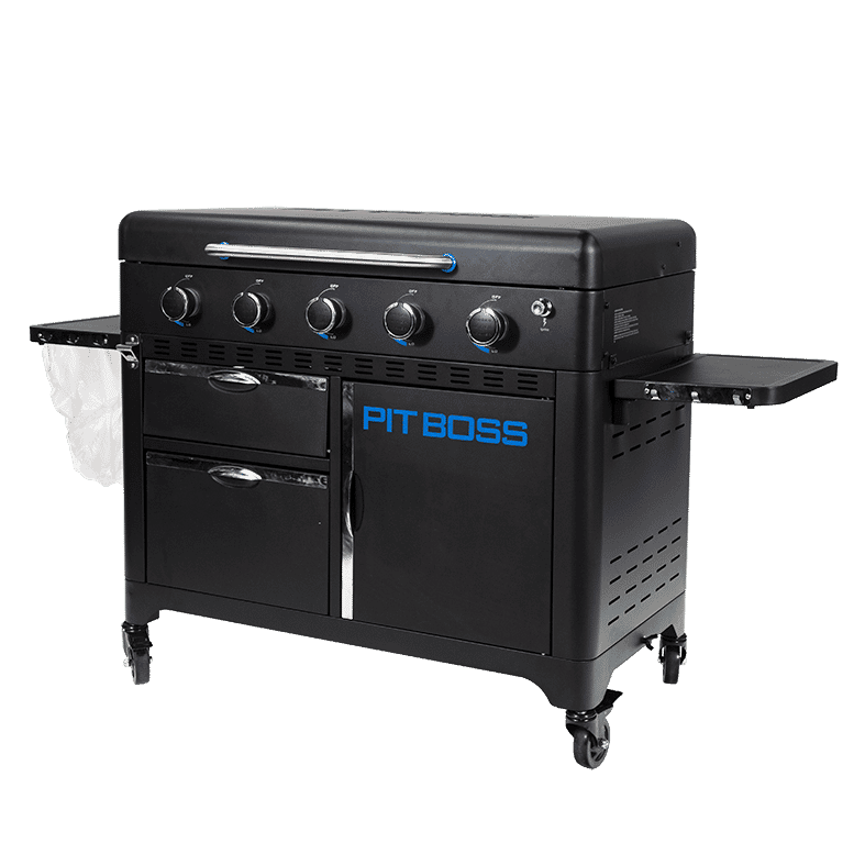 [10816] Pitboss - Ultimate Plancha:  5 Burner with Carbinet Image 