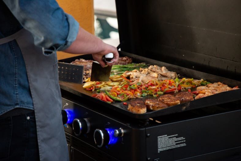 [10816] Pitboss - Ultimate Plancha:  5 Burner with Carbinet Image 