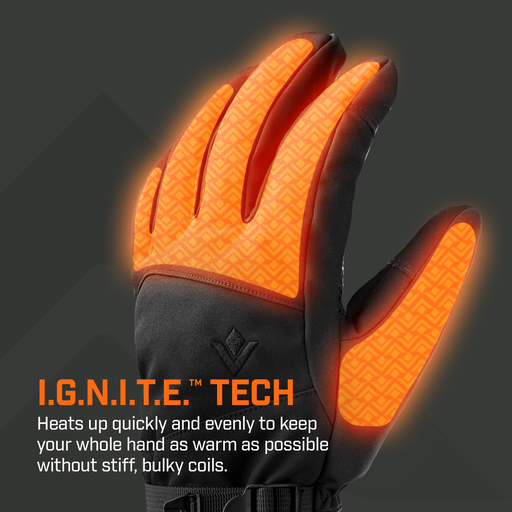 HEATED GLOVES LARGE