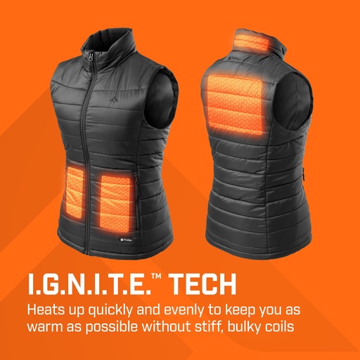 HEATED VEST WOMEN'S XLARGE