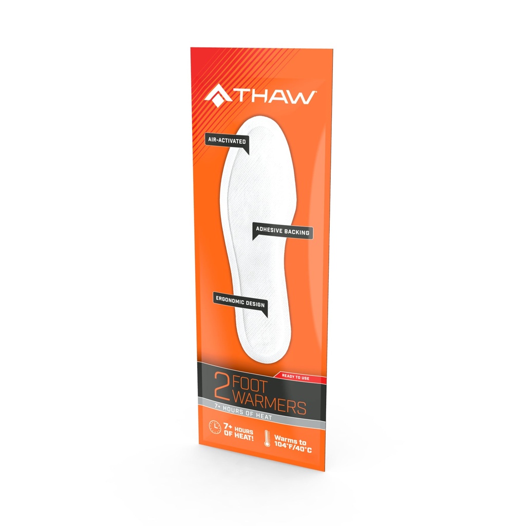 [THA-DIS-0001-POS] THAW - 30 Pairs-Disposable Insole Warmers - Small Image 