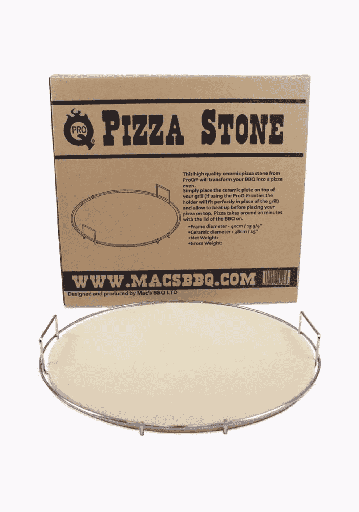 ProQ Pizza Stone Set with Stainless Steel Carry Rack (CASE 302840)